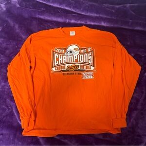 Vintage OSU Oklahoma State 2011 Big 12 Champion SweatShirt XL